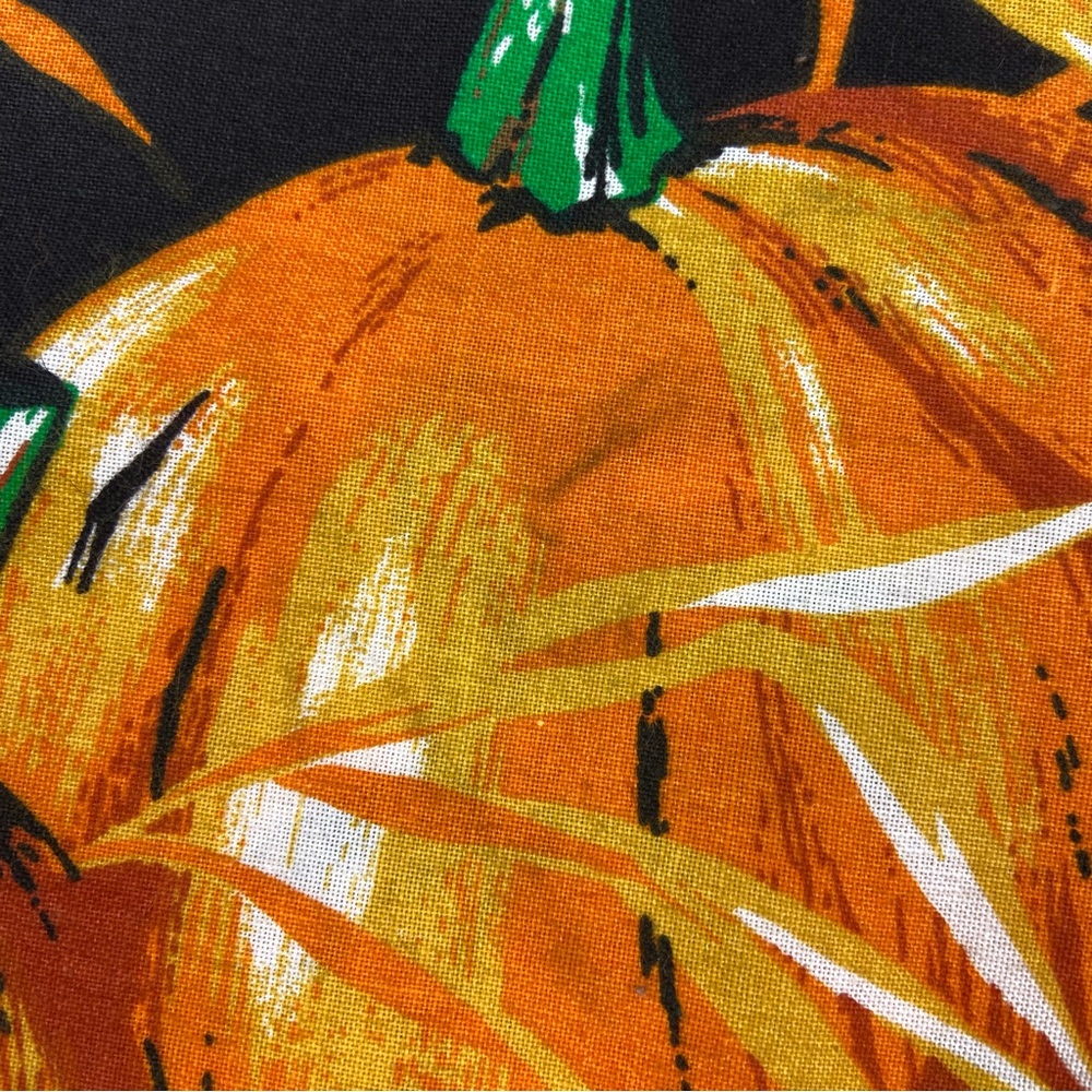 Vintage Handmade Halloween Pumpkin Shoulder Tote Bag - Picture 10 of 10